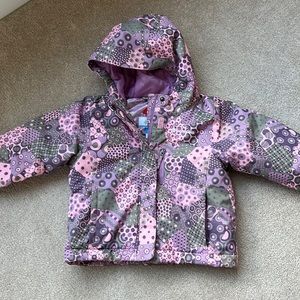 Toddler Omni-Heat Columbia winter coat.